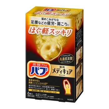 花王　バブ　メディキュア　ほぐ軽スッキリ　６錠入