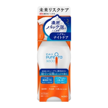 【在庫限り】花王　ＰｕｒｅＯｒａ３６５００　濃密泡ハミガキ　本体