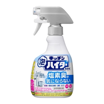 花王　キッチン泡ハイター　無臭性　ハンディスプレー　４００ｍｌ