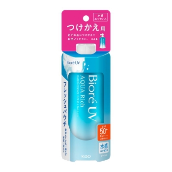 花王　ビオレ　ＵＶ　アクアリッチ　ウォータリーエッセンス　フレッシュパウチ　つけかえ用
