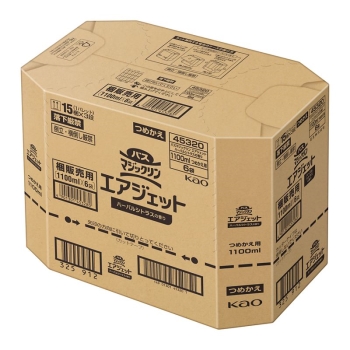 花王　バスマジックリン　エアジェット　ハーバルシトラス　つめかえ　１１００ｍｌ　梱販売用