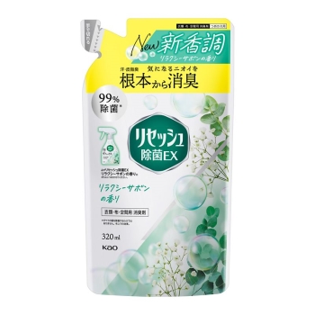 花王　リセッシュ除菌ＥＸ　リラクシーサボンの香り　つめかえ用　３２０ｍｌ