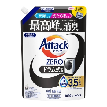 花王　アタックＺＥＲＯ　ドラム式専用　つめかえ用　１０７０ｇ