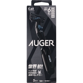 ＡＵＧＥＲ　コンボパック　ホルダー＋替刃６個付　１セット
