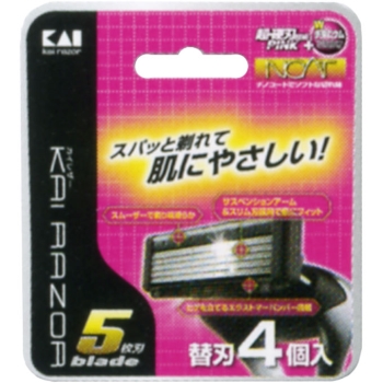 貝印　ＫＡＩ　ＲＡＺＯＲ　５枚刃　替刃