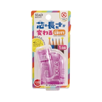 クツワ　鉛筆削りケズール（パープル）