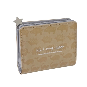 クツワ　ハイマイズー　ウォレット（ベージュ）