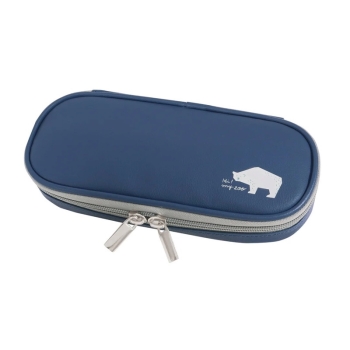 クツワ　ハイマイズー　筆箱型ペンケース（シロクマ）