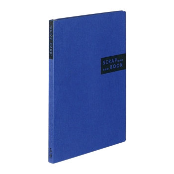 スクラップブックＳ（スパイラルとじ）　Ａ４縦　青