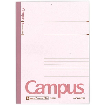 コクヨ　キャンパスノ－トＢ５　８０枚　Ａ罫　ノ－８ＡＮ