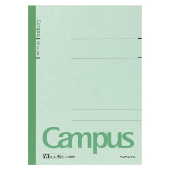 コクヨ　キャンパスノート（特殊罫）　Ａ４無地　ノ－２０１Ｗ