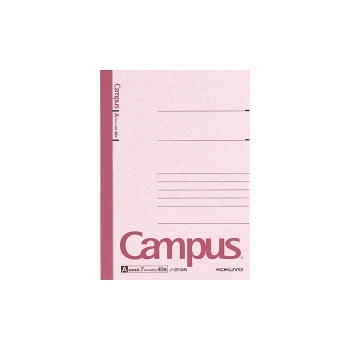 キャンパスノート（普通横罫）　４号（Ｂ６）　罫幅７ｍｍ４０枚