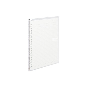 キャンパスバインダー＜スマートリング＞　Ａ５　２０穴　透明