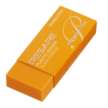 コクヨ　プラスチック消しゴム　リサーレ　プレミアムタイプ　オレンジ