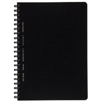 コクヨ　ソフトリングノートＢ６　方眼罫　７０枚　黒