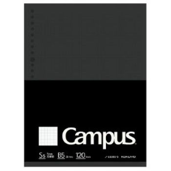 コクヨ　キャンパス　ルーズリーフＢＩＺ方眼罫　Ｂ５　ノ－Ｇ８３６Ｓ－５