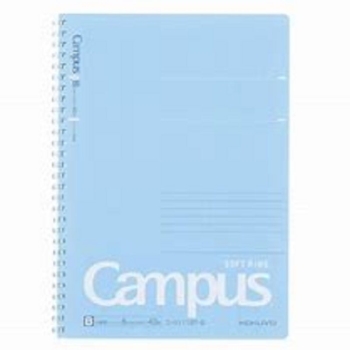 コクヨ　キャンパスソフトリング　ドット罫４０枚　Ｂ５青
