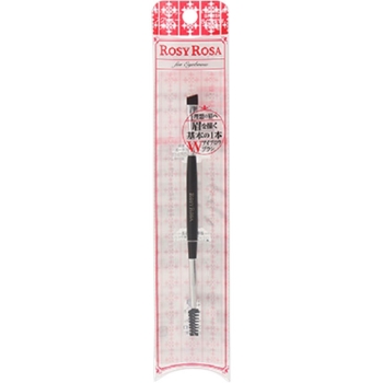 ロージーローザ　ダブルエンドアイブロウブラシ　スクリュータイプ