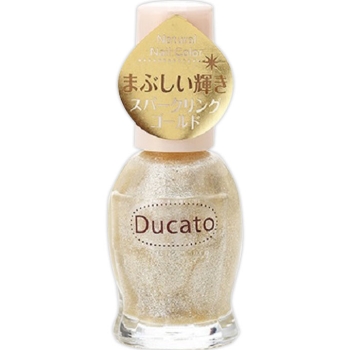 シャンティデュカートナチュラルネイルカラーＮ１０スパークリングゴールド