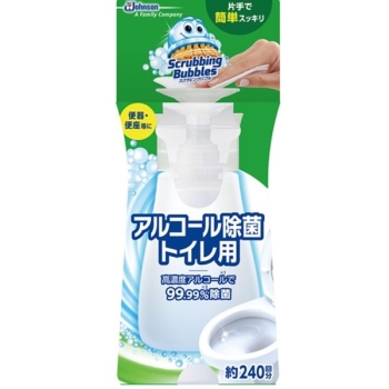 ジョンソン　スクラビングバブル　アルコール除菌　トイレ用　本体