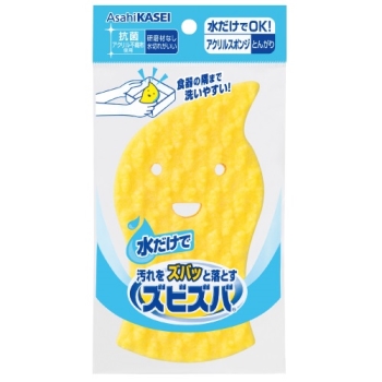 ズビズバ　水だけとんがりスポンジ