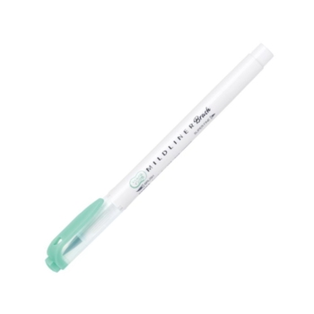 ゼブラ　ラインマーカー　マイルドライナーブラッシュ　Ｍブルーグリーン