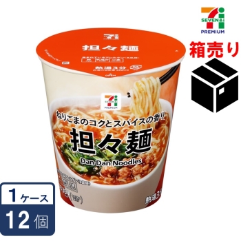 セブンプレミアム　 担々麺　７８ｇ　１ケース１２個入り