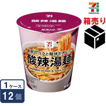 セブンプレミアム 　酸辣湯麺　６７ｇ　１ケース１２個入り