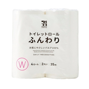 セブンプレミアムライフスタイル　トイレット　４ロール　ダブル