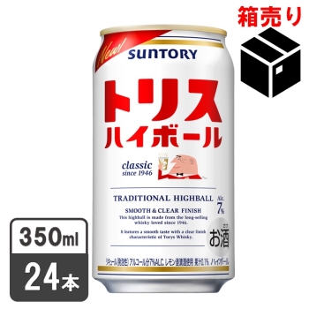 サントリー　トリスハイボール　３５０ｍｌ　１ケース２４本入