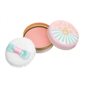 資生堂　マジョリカマジョルカ　パフ・デ・チーク　ＯＲ３０２　アプリコットマカロン