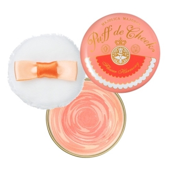 資生堂　マジョリカマジョルカ　パフ・デ・チーク　フラワーハーモニー　ＲＤ３０３　マンダリンミックス