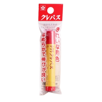 サクラ　クレパス　あか