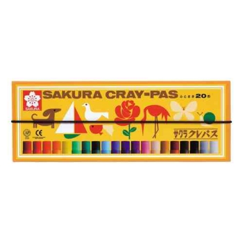 サクラ　クレパス太巻　２０色