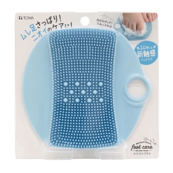 シリコンフットブラシ