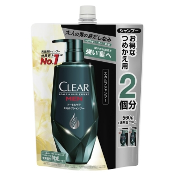 クリアフォーメントータルケアシャンプー　つめかえ用　特大