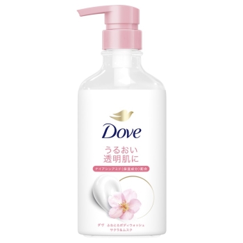 ダヴふわとろボディＷ　サクラ＆ムスク　ポンプ