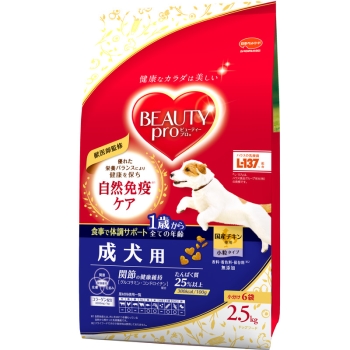 ビューティープロ　ドッグ　成犬用　１歳から　２．５ｋｇ