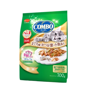 コンボ　キャット　まぐろ味・かつおぶし・小魚添え　７００ｇ