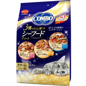コンボキャット　シーフードアソート　６００ｇ