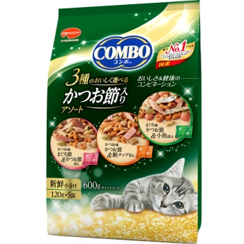 コンボキャット　かつお節入りアソート　６００ｇ