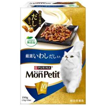 モンプチドライボックス　厳選いわしだし入り１９０ｇ