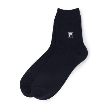 ＦＩＬＡ　女児　リブワンポイントクルー丈ソックス
