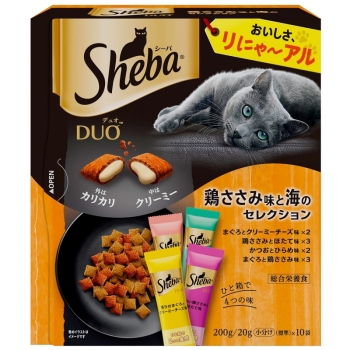 シーバ　デュオ　鶏ささみ味と海のセレクション　２００ｇ