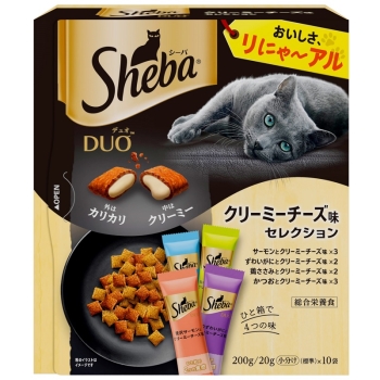 シーバ　デュオ　クリーミーチーズ味セレクション　２００ｇ