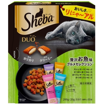 シーバ　デュオ　贅沢お魚味グルメセレクション　２００ｇ
