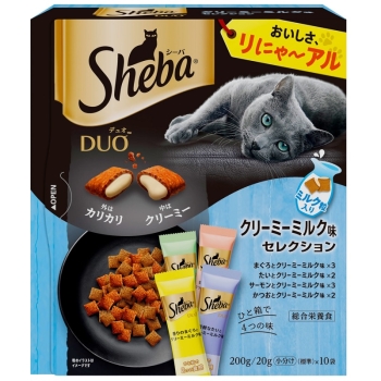 シーバ　デュオ　クリーミーミルク味セレクション　２００ｇ