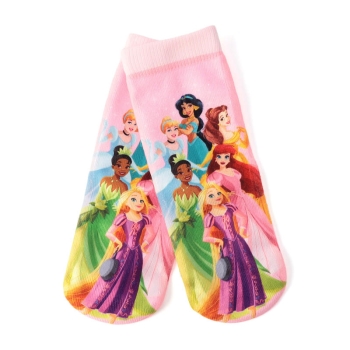 トドラー女児　ディズニー　フロント柄スニーカー丈ソックス