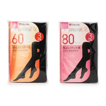 Ｍ－Ｌサイズのみ【福袋】デイリー満足タイツ　６足組