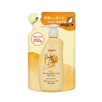 ベビーミルクローション　うるおいプラス詰めかえ用　２５０ｇ　（ベーシック）